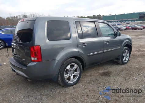 2013 Honda Pilot Ex-L from USA, damaged, VIN 5FNYF4H67DB009514